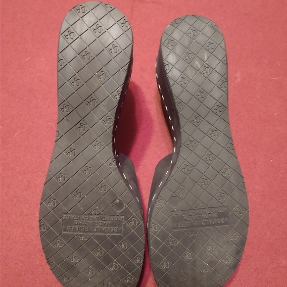 Donald J Pliner Salya Platform Sandals Black 8.5W - Picture 8 of 8